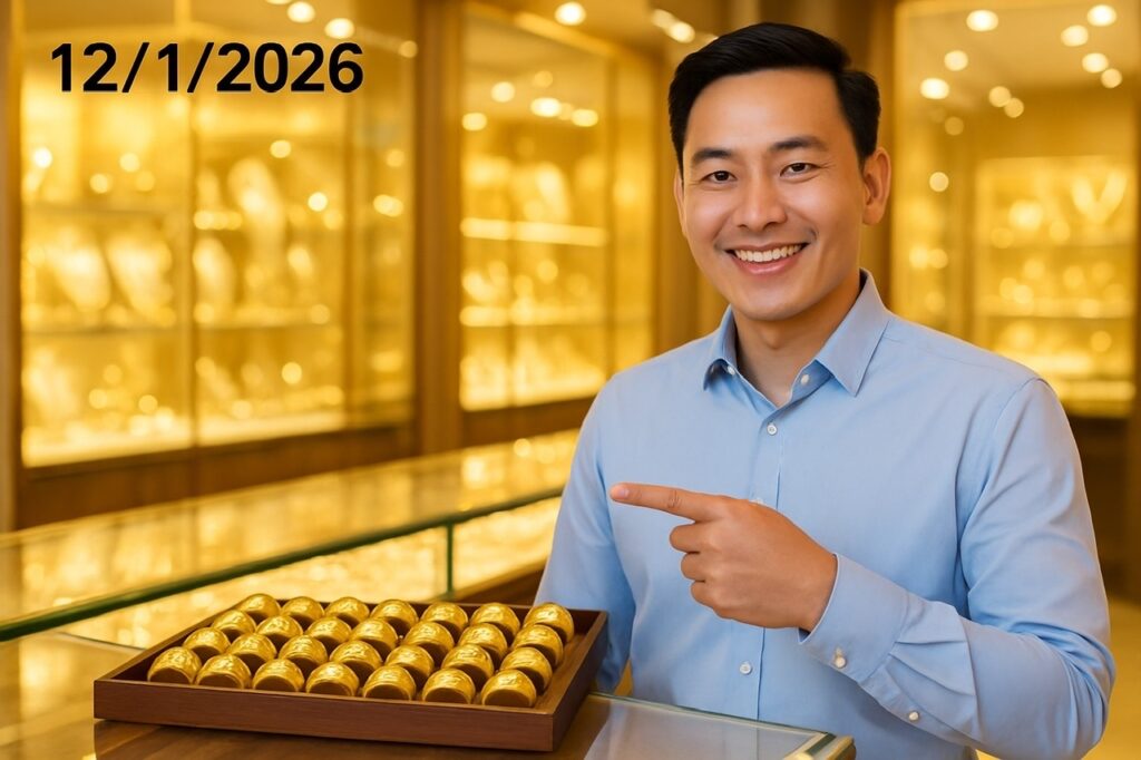 Giá vàng nhẫn hôm nay 12/01/2026