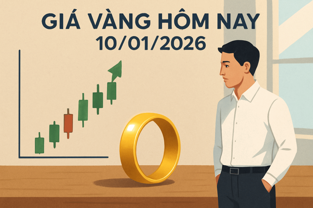 Giá vàng nhẫn hôm nay 10/01/2026